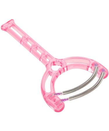 Handheld Face Roller Epilator Facial Hair Face Removal 2 Colors Portable Face Lips Hair Epilator Removal Plastic Spring Device Beauty Tool () Pink - Buy Online on GoSupps.com