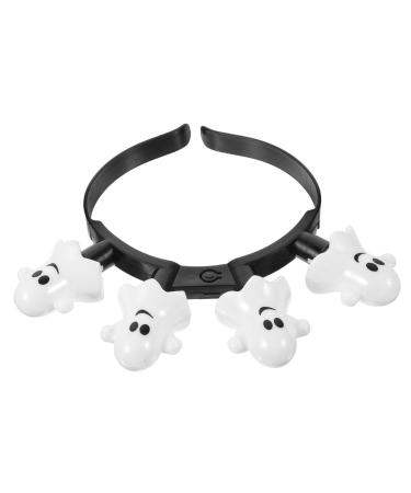 Didiseaon The Headbands Halloween Headband Led Headband Halloween Light up Headband Halloween Hair Accessories for Women Light up Party Favors Plastic Shine Ghost