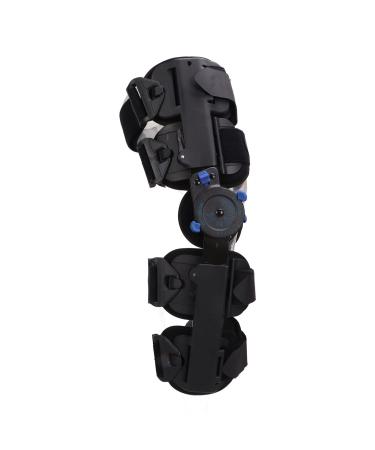 Adjustable Hinged Knee Brace Knee Support Orthosis Sponge Lining Articulated Fixation Brace for Knee for Men and Women