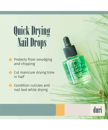 duri Drop'n Go Quick Dry Nail Drops - Fast Drying for Long Lasting Nail Polish 0.61 fl. oz - Buy Online on GoSupps.com