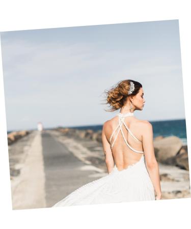 Beatifufu Women Hair Comb Pearl and Rhinestone Hair Comb Rhinestone Barrettes Pearl Hair Accessories Wedding Hair Accessories Vintage Wedding Comb Pearl Hair Pin Hair Piece Hand Made Women's - Buy Online on GoSupps.com