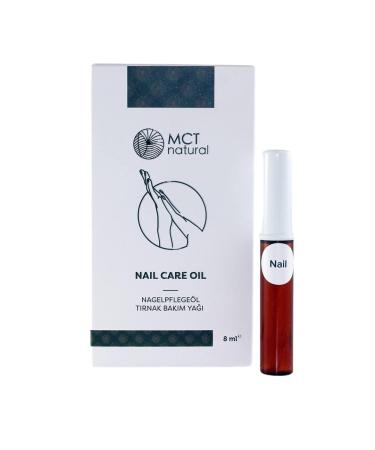 MCT natural Nail Care Oil 8 ml Natural Pure Keratin Vitamin E Natural Oils