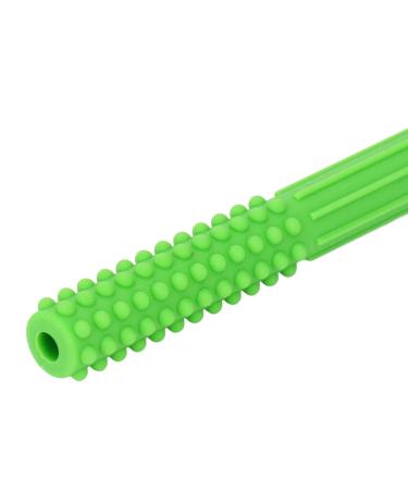 Flexible Soft Silicone Teething Tube for Home - Green Hollow Teething Toy - Buy Online on GoSupps.com