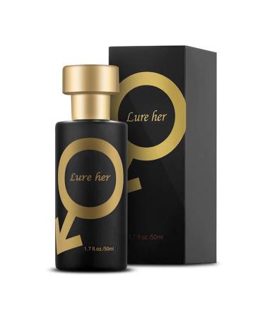 HAGUAN Pheromone Cologne for Men, VenomLove for Men Pheromone Based Perfume, Pheromone Perfume Spray for Women to Attract Men, Golden Lure Pheromone Perfume, Venomlove Cologne (Male)