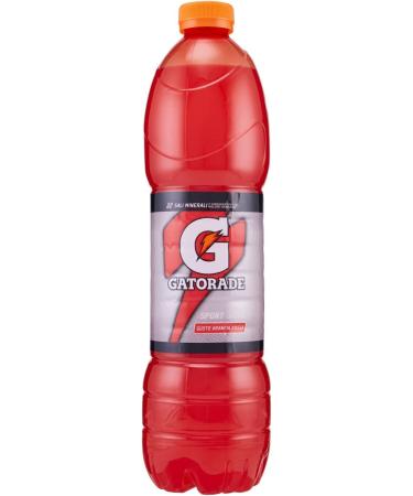 Italian Gourmet E.R. Gatorade Blood Orange Energy Drink 1 Litre Pack of 6 Red Orange