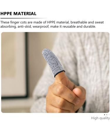 Beaupretty 4 Pairs Cut Resistant Gloves - Quilting Wood Carving & Finger Protection - Durable Thumb Guards & Cots for Safe Cutting - Ideal for Crafts & Work - Buy Online on GoSupps.com