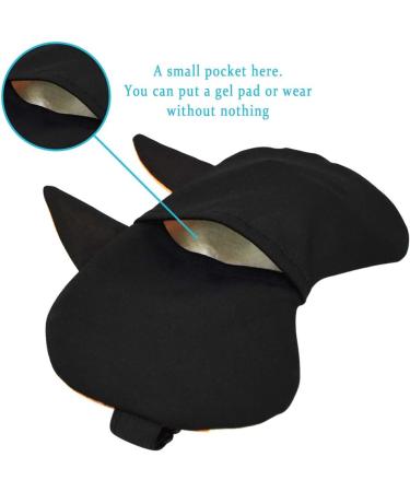 Kids Cute Sleep Eye Mask - Cartoon Animal Blindfold for Boys/Girls, Men/Women - 4 Pack - Buy Online on GoSupps.com