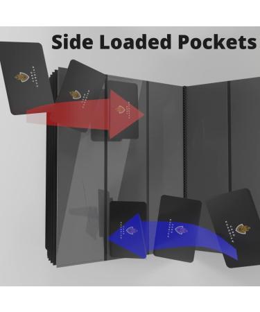 Card Guardian 9-Pocket Trading Card Album - Side Loading Binder for TCG Games (Black) - Buy Online on GoSupps.com