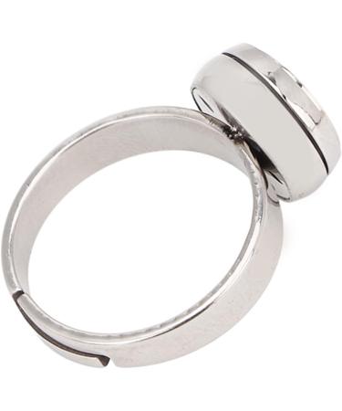 Buy Asixxsix Stainless Steel Diffusorring - Adjustable Aromatherapy Jewelry for Essential Oils - Portable Diffuser for Women & Girls - Perfect Gift Idea - Buy Online on GoSupps.com