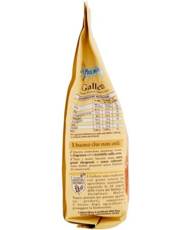  Italian Gourmet E.R. Mulino Bianco Galletti Biscuits 100% Italian Fresh Milk 350g Cookies Cookie + Italian Gourmet Pulp 400g - Buy Online on GoSupps.com