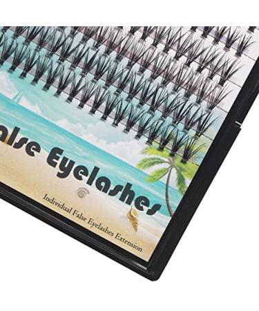 200Pcs Handmade False Eyelashes - 3D Volume D Curl 0.07mm Thickness Mixed Lengths 10-20mm - Premium Eye Lash Extensions - Buy Online on GoSupps.com