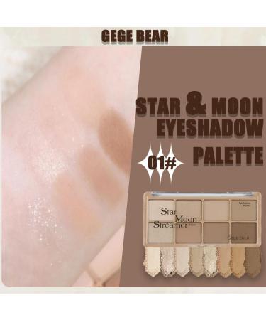 Buy Natural Long-Lasting Eyeshadow Palette - 8 Pigmented Colors for On-The-Go Makeup - Buy Online on GoSupps.com