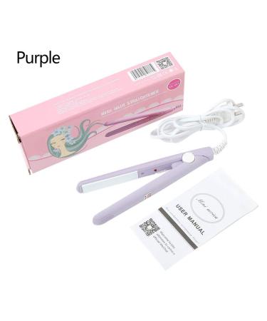 Buy Estink 25W Multifunction Fashion Travel Hair Straightener - Ceramic Flat Iron for All Hair Types - 0.7 Inch Plates - Professional & Portable - Purple - Buy Online on GoSupps.com