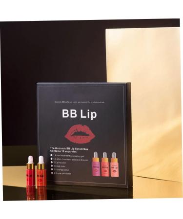  RVUEM BB Lips Serum Kit Lip Gloss BB Cream Pigment Set for Lip Coloring Moisturizing. - Buy Online on GoSupps.com