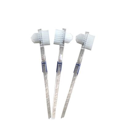 Gleavi manual cleaning brush 2st prosthesis brush brush to the cleansing brush to clean cleaning brush toothbrush double -sided toothbrush cleaner