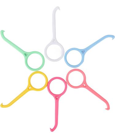 Clear Aligner Removal Instrument Set - 6 PCS Bracket Hook for Invisible Braces Retainers & Hygienic Oral Care Accessories - Buy Online on GoSupps.com