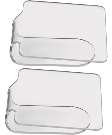 IMIKEYA Palettes Acryliques Transparentes 2 Pi ces pour Maquillage Professionnel Palettes Portables pour M lange Fond de Teint et Nail Art L g res et Faciles Nettoyer Usage - Buy Online on GoSupps.com