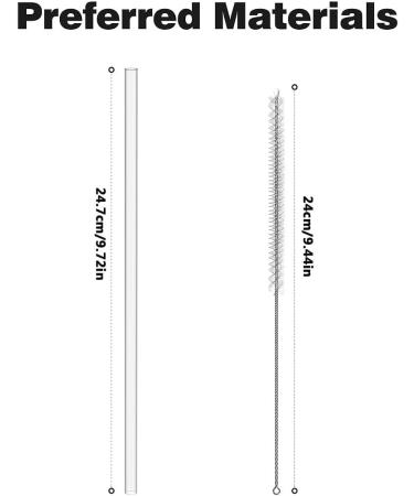 4Pcs Replacement Straws Reusable Straws for Stanley Water Bottles Compatible 30oz 20oz 14oz Tumbler with Cleaning Brush Plastic(Clear) - Buy Online on GoSupps.com