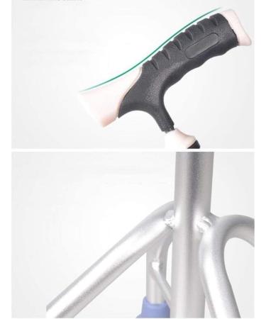 Crutches Crutch Elderly Four-Legged Crutches Disabled Four-Footed Walking Stick Teleswalker Aluminum Innovate - Buy Online on GoSupps.com