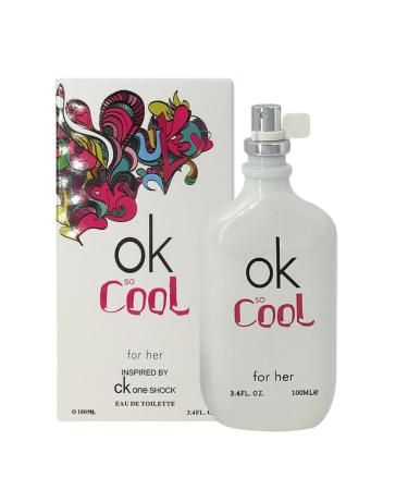 OK SO COOL WHITE EAU DE PARFUM FOR WOMEN 3.4 FL. OZ. Amber Spicy fragrance for Women. - Buy Online on GoSupps.com