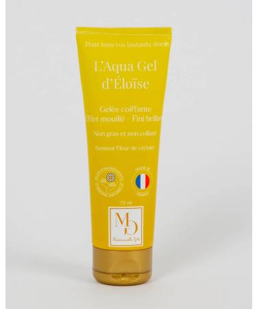 Eloise Aqua Gel - Wet Effect Styling Gel - Non-greasy, non-sticky - Mademoiselle Gold