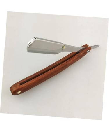 Premium Hapinary Flacberator 2ST Men's Razor Set - Professional Straight Handheld Razor & Old-Fashioned Bamboo Shave - 2 Pcs for Ultimate Grooming - Buy Online on GoSupps.com