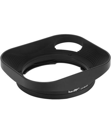 Haoge Square Metal Lens Hood for Voigtlander 35mm f2 Ultron & 21mm f3.5 Color Skopar - Hollow Out Design - Buy Online on GoSupps.com