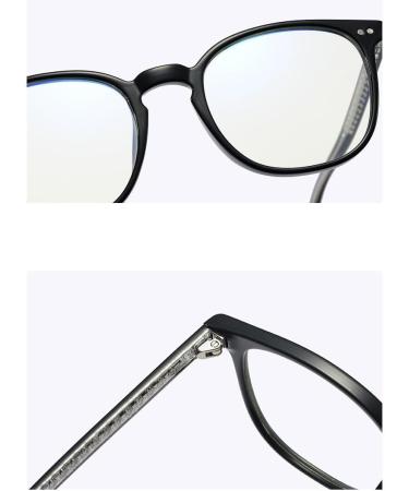 Buy Anti UV Blue Light Blocking Reading Glasses - Unbreakable Flat Light Mirror Eyewear for Men & Women - +0.00 Black - Buy Online on GoSupps.com
