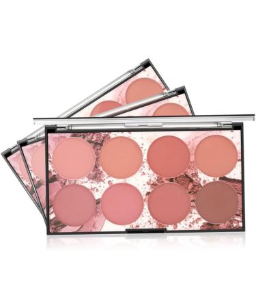 Miss Rose Blush Palette Makeup Blush Cream Palette Face Powder Blusher with 8 Blush 42g Blush Palette Powder Blusher Makeup Palette - Buy Online on GoSupps.com