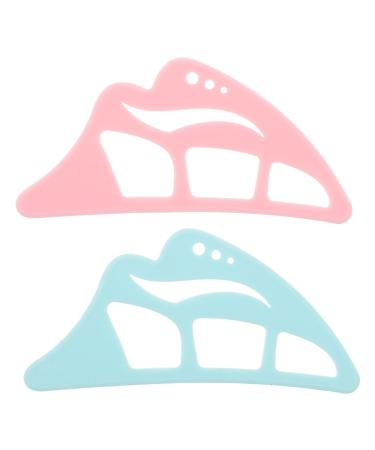 VILLCASE 2pi ces Lot de Pochoirs pour Fard Paupi res Outils Eyeliner R utilisables Guide Eyeliner il de Chat Applicateur Maquillage Yeux Outil Make-up Paupi res
