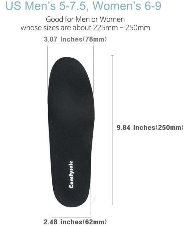 1/8 Inch Full Length Insoles for Leg Length Discrepancies - 2 Right (Small) with Cushion Pad - Buy Online on GoSupps.com