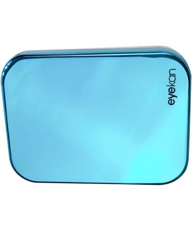 Solustrie Mini Contact Lens Bottle - Travel Organizer & Protective Container for Lenses - Blue 8.3x6.2x2.1cm - Buy Online on GoSupps.com