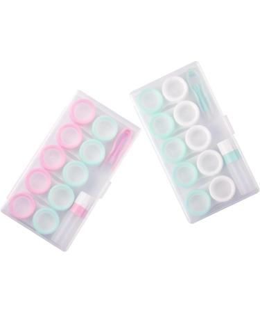 Healvian Portable Macaron Storage Box for Colored Contact Lenses | Travel Contact Lens Case & Container | Durable & Stylish Contact Lens Holder - Buy Online on GoSupps.com