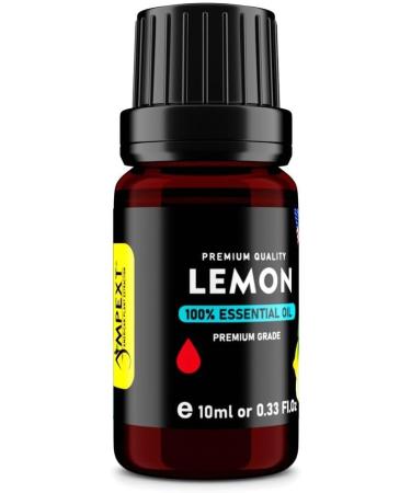 Lemon (Citrus Limon) 100% Pure Essential Oil Select Grade 10ml - Buy Online on GoSupps.com