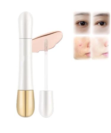 2 in 1 Anti-Wrinkle Foundation, Matte Liquid Concealer, Long Lasting Waterproof Coverage, Makeup, Anti-Crease and Lightweight, Face Contour Corrector