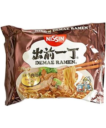  Epicerie sal e NISSIN - Demae Ramen Boeuf 100G - Lot Of 4 - Buy Online on GoSupps.com