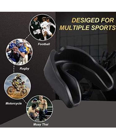 6-Piece Kids Sports Mouth Guard Set | Athletic Mouthguard for Boxing, Football, Hockey, Karate, Basketball | Assorted Colors - Buy Online on GoSupps.com