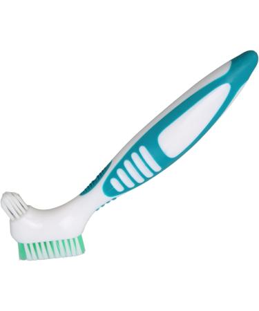 FILFEEL Denture Brush - Effective Plaque Removal & Dental Care for False Teeth | Double-Sided Toothbrush for Superior Cleaning - Buy Online on GoSupps.com