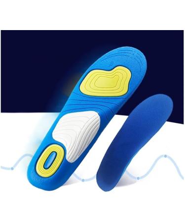 CSCDD Soft PU Sport Shoe Insoles - Massaging Foot Care Shock Absorption for Small Size - Buy Online on GoSupps.com