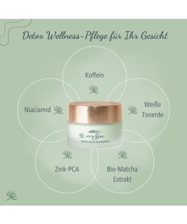  Medipharma Cosmetics Wellness Detox Facial Treatment Home Spa - medipharma cosmetics - Mattifies and clarifies skin texture (1 x 50 ml) - Buy Online on GoSupps.com