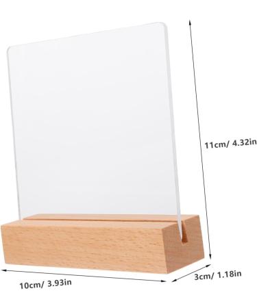 Gatuida Nail Display Board Name Card Stand Nail Tips Display Holder Acrylic Sign Holder False Acrylic Nail Display Holder Manicure Display Frame Fake Nails Boards Earrings Nail Plate Wood - Buy Online on GoSupps.com