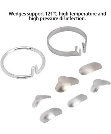 Buy 100 Piece Contoured Sectional Matrices & Ring Wedges - International Shipping Available - Buy Online on GoSupps.com
