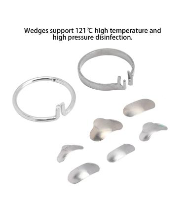 100 Pack Cardboard Dental Cut Contoured Matrices | Professional Dental Matrices Tapes & Wedges for Dentists | International Shipping Available - Buy Online on GoSupps.com