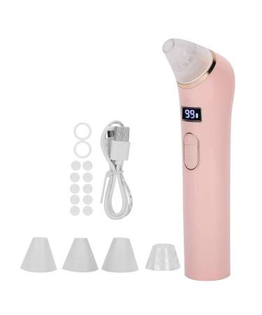 Blackhead Remover Pore Vacuum 4 Suction Heads Blackhead Remover Ergonomic Design and Convenience Premium Materials(pink)