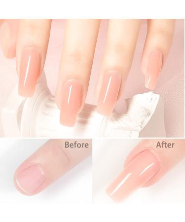 Buy Lofuanna Poly Gel 15ml - Fast-Building Acrylic Nail Extension Gel | UV LED Soak Off | Thickening Builder Gel in Nude - Buy Online on GoSupps.com