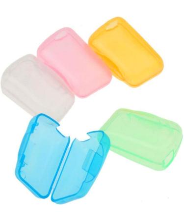 5 Pieces Travel Portable Toothbrush Head Covers Toothbrush Protective Case Toothbrush Head Protector Cap