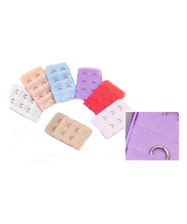 Ewanda store 28 Pcs Women 2 Hook 3 Rows Spacing Bra Extender Strap Bra Extenders Bra Strap Extension for Women - Buy Online on GoSupps.com