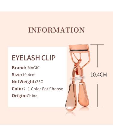 Professional Durable Curling and Shaping Portable Not Hurting Eyelashes Beauty Eyelash Curler Eye Makeup Tool (Color : C2) - Buy Online on GoSupps.com