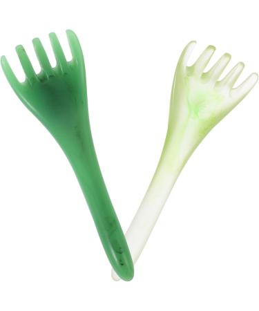 Beaupretty 8 STK Scalp Massager Comb - Electrical Snowy Curve for Soothing Relaxation & Foot Massage | International Shipping - Buy Online on GoSupps.com