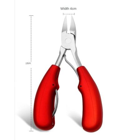 HCHGJKN Nail Clippers Toe Nail Clippers Nail Correction Thick Nails Ingrown Toenails Nippers Cutters Dead Skin Dirt Remover Pedicure Care - Buy Online on GoSupps.com